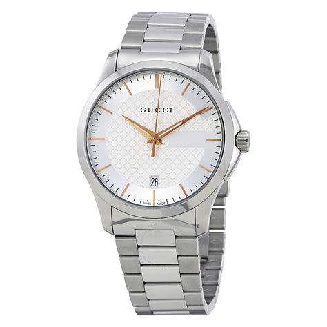 silver g face gucci watch|gucci unisex watch.